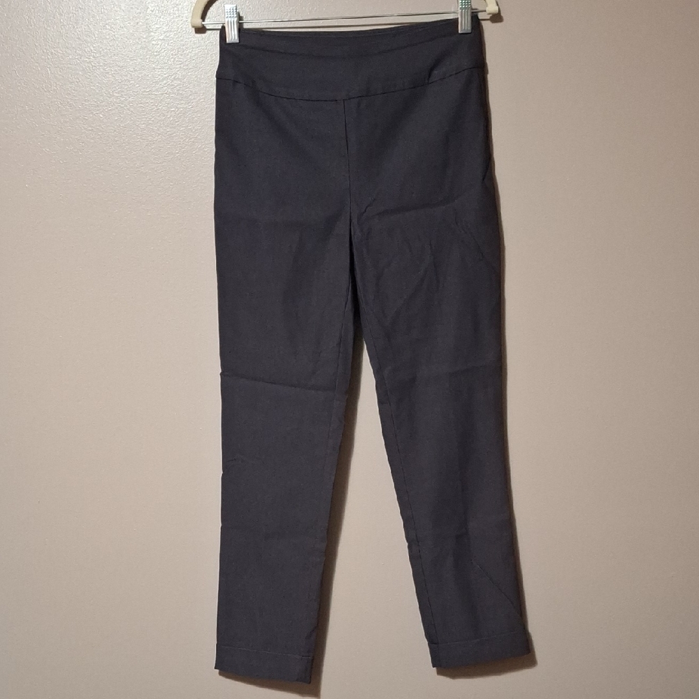 Tribal Dark Gray Slim Fit Pants